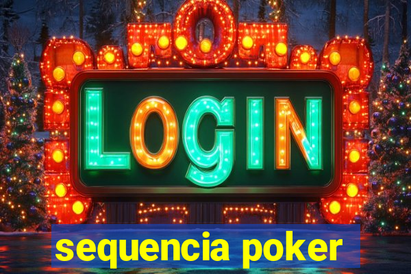 sequencia poker